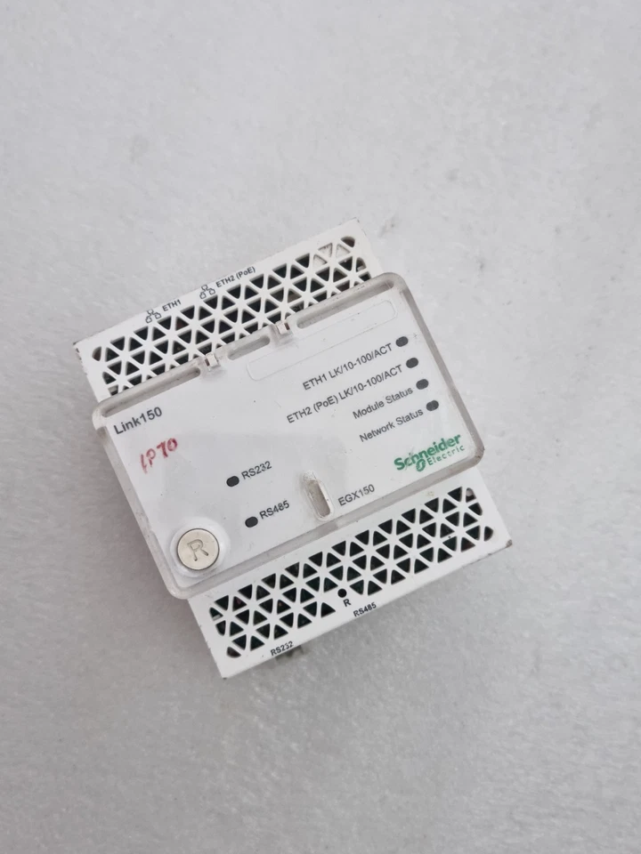 Schneider Electric EGX150 Link150 Ethernet Gateway Modbus RS232/RS485 24VDC